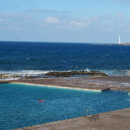 Apartamento1 Dormitorio, Vistas Al Mar, Piscinas Naturales A 3 Minutos, Wifi 600Mb Lägenhet