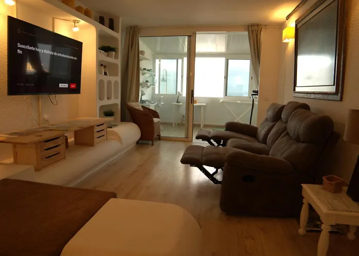 Apartment Bogge 1a Luminoso, Amplio Y 1 Linea De Playa Bajamar (La Laguna)