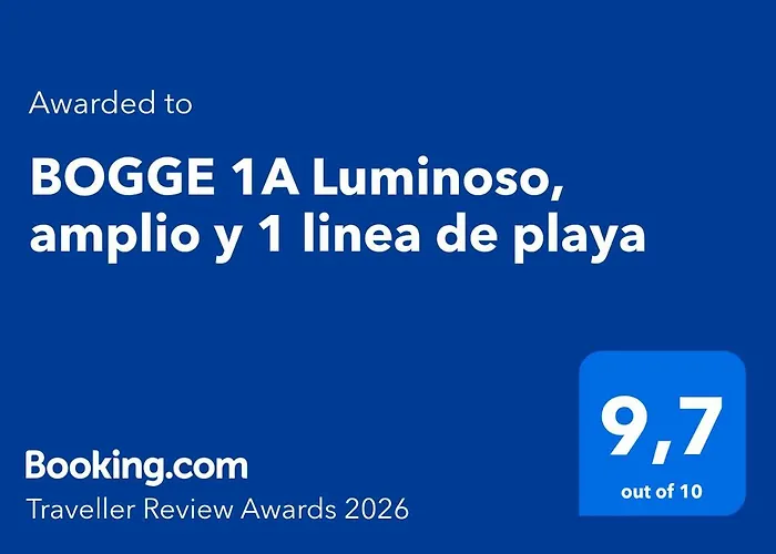 Apartment Bogge 1a Luminoso, Amplio Y 1 Linea De Playa Bajamar (La Laguna)