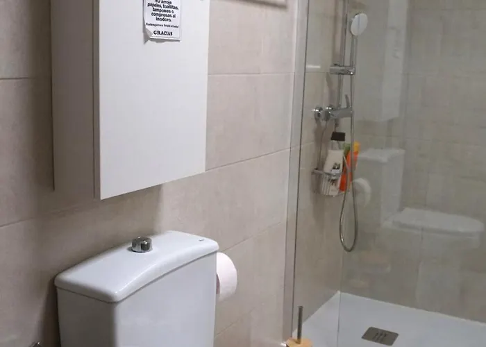 Bogge 1a Luminoso, Amplio Y 1 Linea De Playa Lägenhet