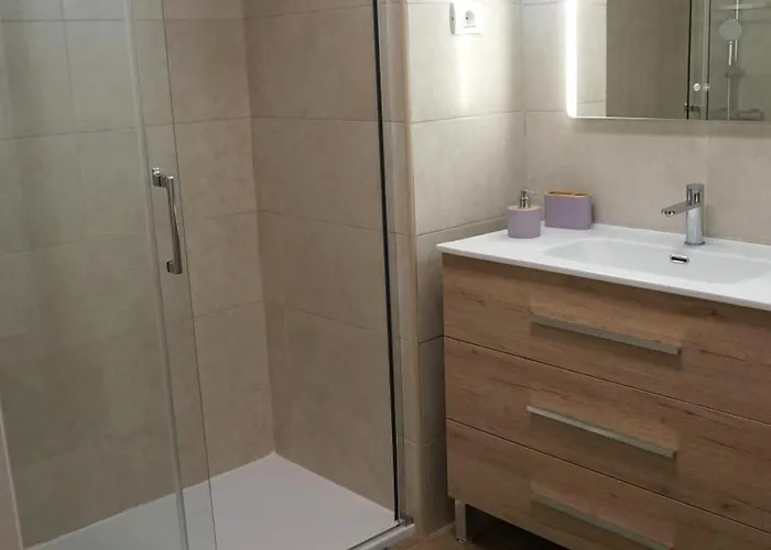 Bogge 1a Luminoso, Amplio Y 1 Linea De Playa Lägenhet *